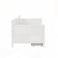 thumbnail image 2 of Twin Size Pine Wood Daybed with Storage - White|Adaptable Any Place, 2 of 26