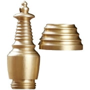 Jewlery Gold Key Holder Buddhism Dagoba Mascot Antique Charms for Jewelry Making Stupa Empty Bottle Brass