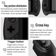 thumbnail image 1 of Switch-controlador de juego negro, Gamepad Para NS Switch, Consola de juego, Joystick Plug And Play, 1 of 7