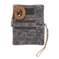 thumbnail image 2 of Bed|Stu Women’s Cadence Leather Wallet, Crossbody or Clutch (Black Lux, One Size), 2 of 6