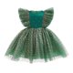 thumbnail image 1 of Las niñas se visten para el verano Arco Lentejuelas Vestidos Boda Fiesta de cumpleaños Niños Vestidos de malla Tul Princesa Niños Ropa 0-4Yrs9-12M (Etiqueta 80) Gao Jinjia LED, 1 of 2