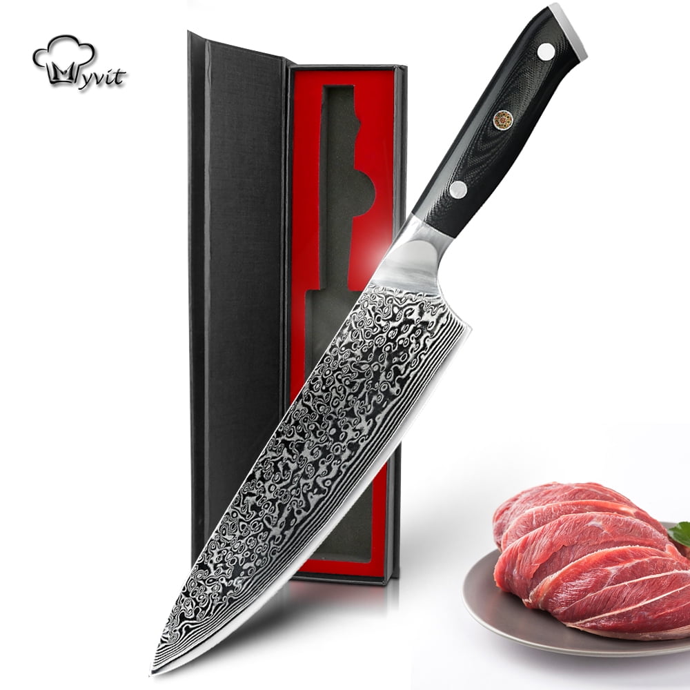 Kitchen Chef Knives Real Damascus Knife Japanese VG10 67 Layer