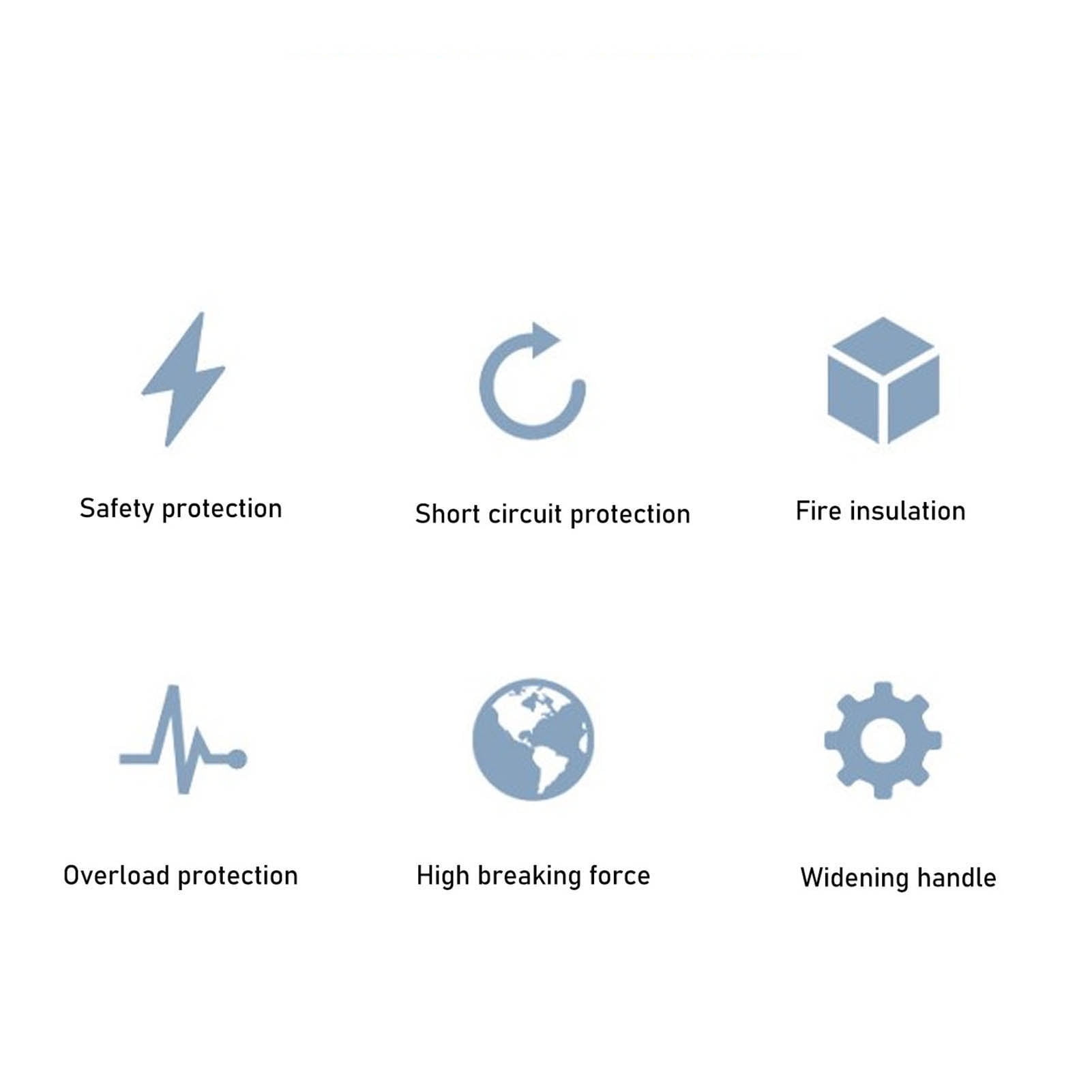 4P Interlock Circuit Breaker, Visual Indicator Window Rail Mounted 63A PC Flame Retardant 4P Air