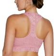 thumbnail image 2 of Cosabella Never Say Never CURVY Racie Racerback Bralette (NEVER1355),Large,Nuovo Mauve, 2 of 3
