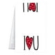 thumbnail image 1 of Paños de cocina absorbentes para San Valentín de 40 x 60 cm. Estilo A, 1 of 9