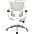 thumbnail image 4 of ProGrid¨ White Mesh Mid Back Chair, 4 of 6