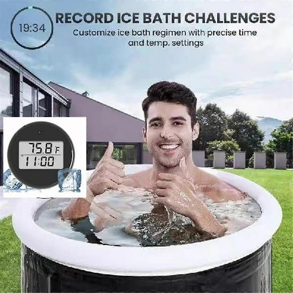 Floating Thermometers for Ice Bath Portable Bath Thermometers