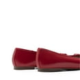 thumbnail image 3 of Womens square toe ballet flats with bow comfortable casual dress shoes for work or office, 3 of 6