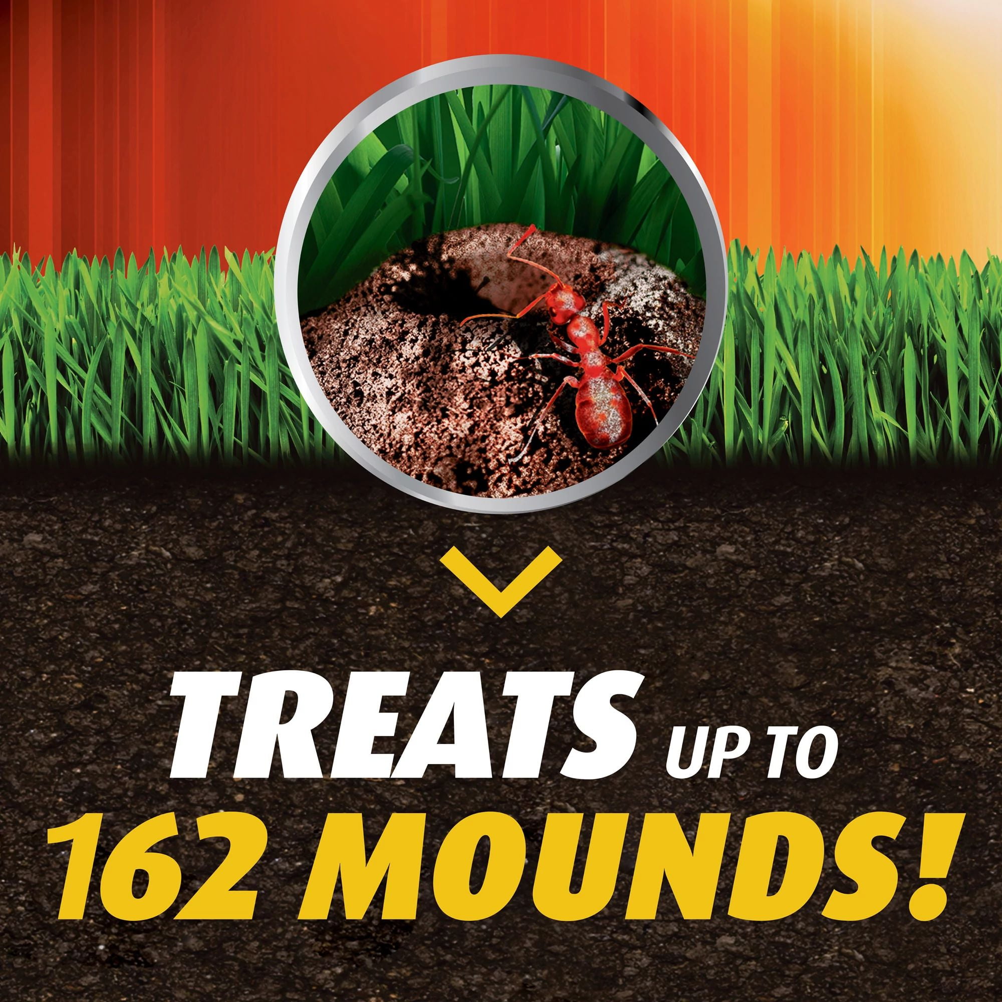 (2 pack) Ortho Orthene Fire Ant Killer1, Kills Queen, Destroys up to 162 Mounds, 12 oz.