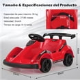 thumbnail image 3 of Coche Eléctrico Infantil Costway Go Kart 6V con control Remoto para niños 37-96 Meses 85 x 53 x 40 cm, 3 of 10