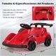 thumbnail image 3 of Coche Eléctrico Infantil Costway Go Kart 6V con control Remoto para niños 37-96 Meses 85 x 53 x 40 cm, 3 of 10