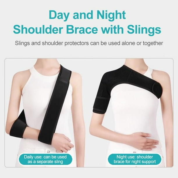 Rotator Cuff Pain Support & Shoulder Brace ~ Compression Sleeve Sling –  Brace Professionals