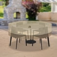 thumbnail image 3 of Table Cover, Round Table and Chair Set Cover, Outdoor Table Cover for Balcony Tables, Outdoor Dining Tables, Sofas, or Lounge Chairs, 3 of 11