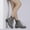 GREY, variant on BURUDANI Women's Ankle Booties Lace Up Combat Boots