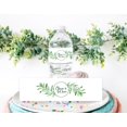thumbnail image 5 of Darling Souvenir Greenery Leaf Wreath WaterBottleLabels Self Adhesive Party Collection Cheers To 40WaterBottleStickers Great For Wedding, Birthday, Anniversary Party- Pack Of 32, 5 of 6