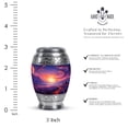 thumbnail image 2 of Moonrise Urn For Human Ashes Adult Male - Discreet Mini Urn for Adult Ashes - Portable Keepsake for Men - Elegant Cremation Solution 3 Inch, 1 Pc, 2 of 5