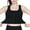 Black, variant on Tnhcen Supportive Sports Bras for Womens Front Zipper Sports Underwear Shockproof High-Strength Yoga Vest Fitness Running Bra Bralette Camisoles for Cute Underwear for Women, Purple, XL