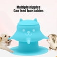 thumbnail image 6 of Pgyong Food-Grade Puppy Nursing Bottle with Silicone Suction Cup - Anti-Slip Pet Milk Bowl Defend-birth Feeding Device With Multiple Nipples Suitable For Kittens And Puppies,230ml, 6 of 6