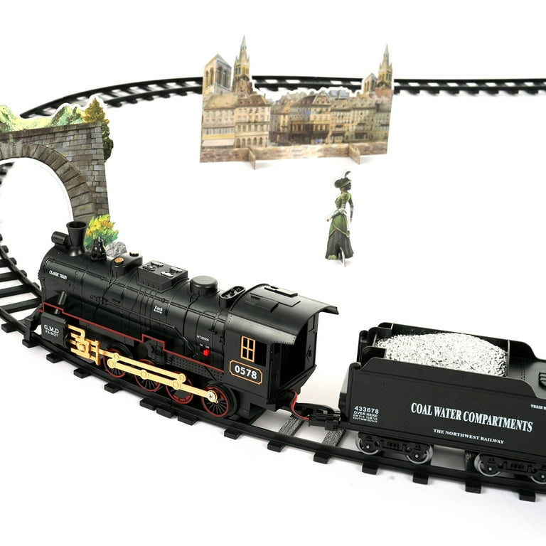 Long track cheap train set