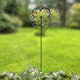 thumbnail image 2 of Hourpark Outdoor Garden Lawn Decor 8 Circle Wind Spinner, Multicolor, 2 of 2