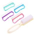 thumbnail image 1 of Finger Nail Kit 5Pcs Handle Grip Nail Brush Fingernail Scrub Cleaning Brushes Fingernail Brush Pedicure Brushes Cleaner for Toes Shower (Assorted Color) Scrubs Sets, 1 of 5