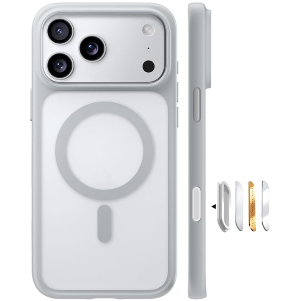 Funda de teléfono TORRAS Stronger magnética a prueba de golpes para iPhone 17 Pro Max