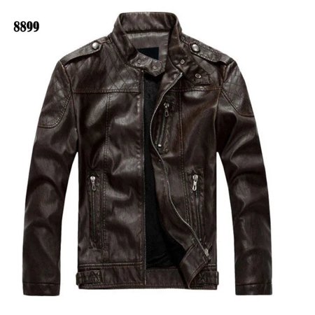 New arrive brand motorcycle leather jacket men men's leather jackets jaqueta de couro masculina mens leather coats