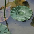 thumbnail image 3 of 2 plantas acuáticas artificiales para acuario, decoración de paisaje, loto ornamental, 17 cm 17cm, 3 of 9