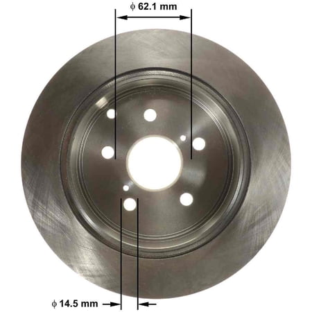 Bendix PRT6174 Premium Brake Rotor