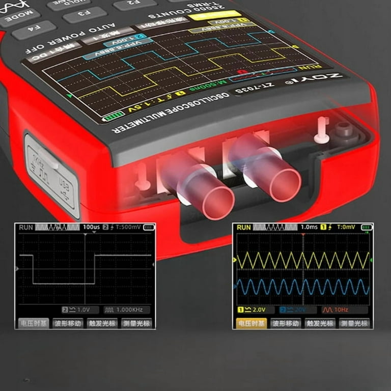 ZT703S Oscilloscope Multimeter High Precision Dual Channel 50MHZ ZT703S Oscilloscope Multimeter High Precision Dual Channel 50MHZ