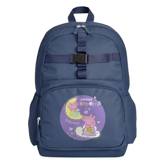 CafePress - Peppa Pig: Sweet Dreams - Cute School Travel Backpack