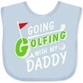 thumbnail image 3 of Inktastic Going Golfing with My Daddy- Kids Golf Boys or Girls Baby Bib, 3 of 4