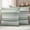 Grey Sage Green, variant on Sage Green Stripes Outdoor Waterproof Pillow Covers, Modern Minimalist Horizontal Ombre Lines Decorative Square Throw Pillowcase Sofa Cushion Sham for Patio/Couch/Chair, 16"x16" 2 Pack