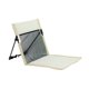 thumbnail image 2 of Silla de camping plegable con cojín de tela Oxford y respaldo Blanco, 2 of 8