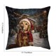 thumbnail image 3 of Decoraciones navideñas, adornos navideños, fundas de almohada navideñas estampadas, fundas suaves para sofá o sillón, ideales para la sala de estar. Decoración navideña. Funda de almohada de poliéster, 3 of 6
