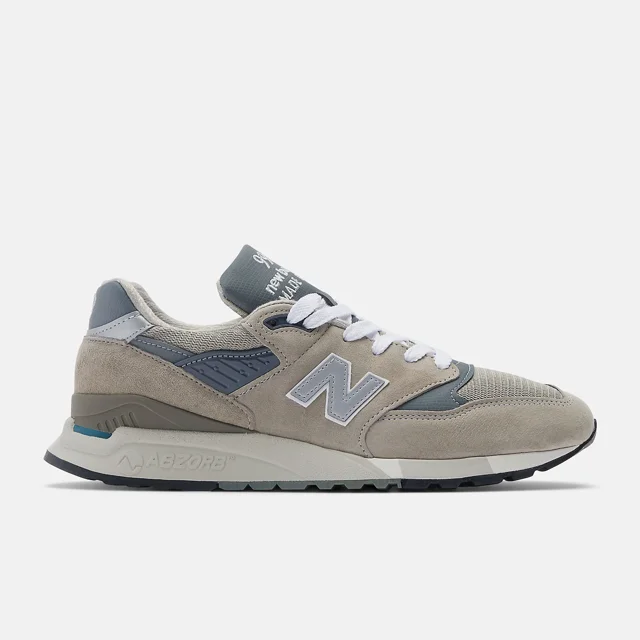 New Balance 998 Core “Grey Silver” Made In USA Colorway Size 7.5 U998GR