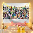thumbnail image 1 of Tapiz decorativo para colgar en la pared, crayones, Shins Chans, Anime, 1 of 1