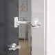 thumbnail image 1 of Protector de puerta contra pellizcos para dedos SAFELON ajustable, 1 of 7