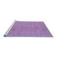 thumbnail image 2 of Ahgly Company Machine Washable Indoor Rectangle Abstract Blue Contemporary Area Rugs, 8' x 10', 2 of 4