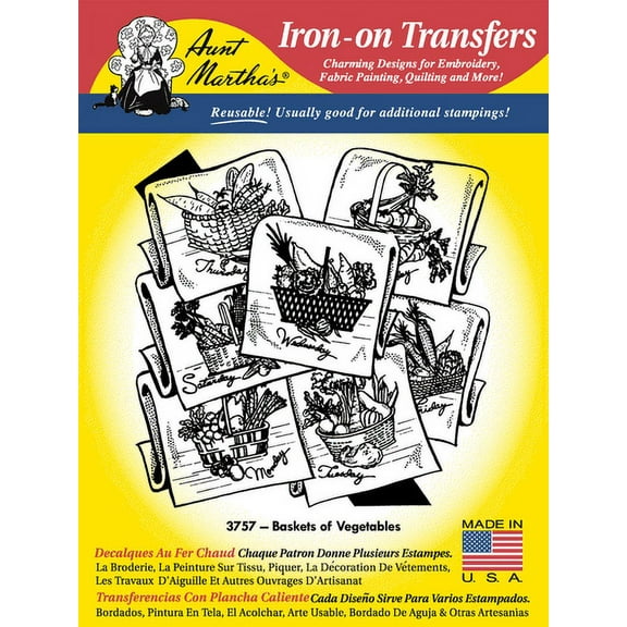 Aunt Martha's #3757 Baskets of Vegetables