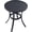 Black Table- Sandshell chairs, variant on VOXBIN 5 Pieces Patio Dining Set - 40.7" Round Metal Table and 4 Swivel Chairs, Sandshell Table and Sandshell Chairs