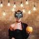thumbnail image 4 of Máscara de lobo realista de Halloween para adultos, máscara de media cara para mascarada de animal para fiesta de cosplay, máscara de disfraz de lobo aterrador para hombres y mujeres, 4 of 7
