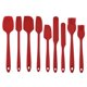 thumbnail image 1 of Utensilios de cocina Herramientas para hornear Utensilios de cocina de silicona en crema Juego de 9 Utensilios de cocina Cuchilla raspadora para pasteles, 1 of 6