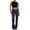 #250527A147 Blue, variant on CaiJunJia Womens Jeans No Boundaries,Jeans for Women High Waisted Straight Leg Stretchy Jeans Loose Wide Leg Denim Pants