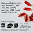 thumbnail image 5 of Sports Research® Krill Oil 1000mg 30 Softgels with Omega 3, EPA & DHA Superba 2 MSC-C-55162, 5 of 8