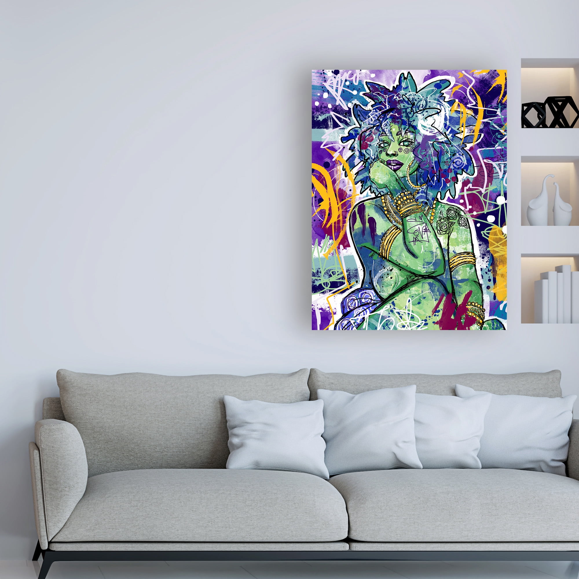 Trademark Fine Art 'Subira' Canvas Art by Justin Copelan
