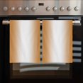 thumbnail image 2 of Burnt Orange White Ombre Kitchen Towels Set of 2, Water Absorbent Dish Towel, Modern Abstract Art Farmhouse Gradient Decorative Hand Towels - Quick Drying Cloth for Cooking Baking, 18x28 Inch, 2 of 8
