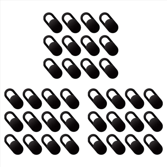 Laptop Slide 36 Pack, Ultra Thin Laptop Camera Cover Slide for , , Computer, Laptop, , PC,36 x Webcam Cover,Black