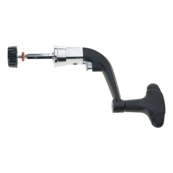 Fishing Rotating Reel Handle Rotating Reel Handle Rocker Arm Grip Replacement Semi Metal Fishing Reel Handle Grip