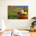 thumbnail image 3 of Elephant Stock Tuscan White Wine Wall Art - Horizontal Canvas Wall Art - Living Room Wall Decor - Food And Drink Canvas - Green And Red Decor - 12" x 8", 3 of 8